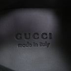 Gucci Leather GG Logo Star Allover Pattern Low Cut Sneakers Black — view 7