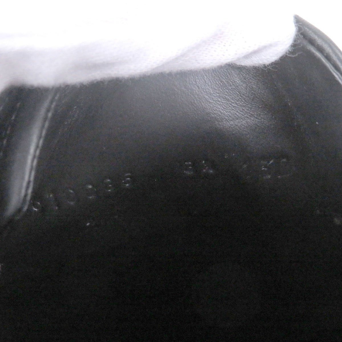 Gucci Leather GG Logo Star Allover Pattern Low Cut Sneakers Black — view 8