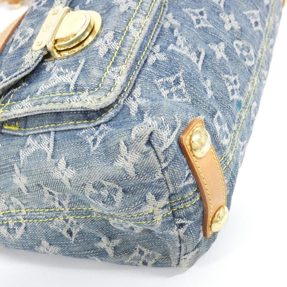 Louis Vuitton Monogram Denim Baggy PM Shoulder Bag — view 4