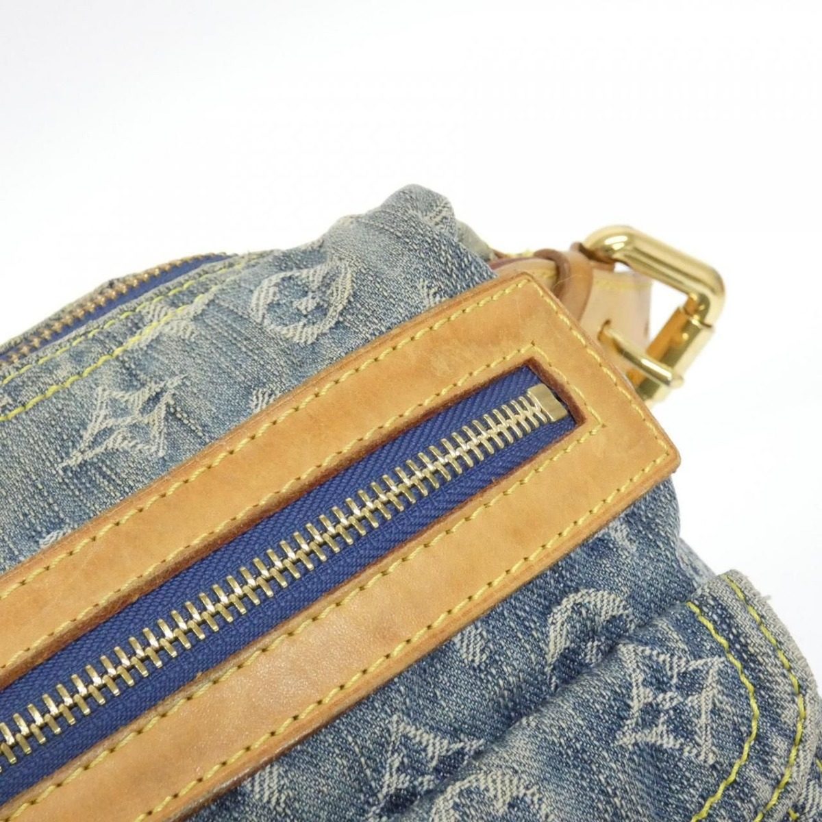 Louis Vuitton Monogram Denim Baggy PM Shoulder Bag — view 7