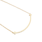 Tiffany & Co Necklace T Smile Small 18k Yellow Gold — view 2