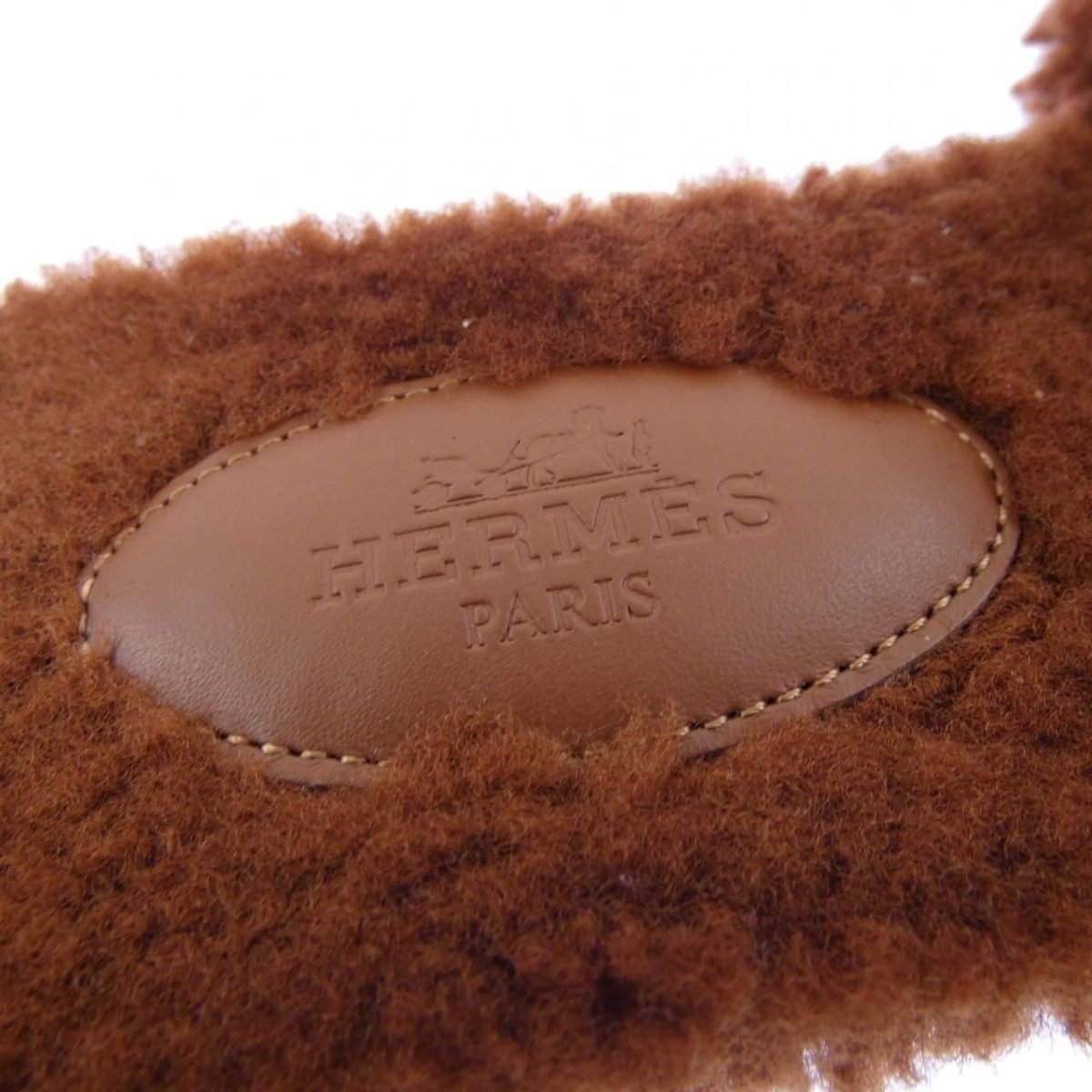 Hermes Oran Sandals Brown — view 6