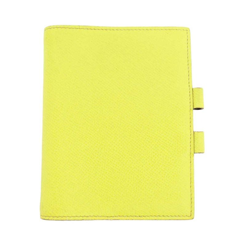 Hermes Agenda PM Yellow Series Gray Epson Notebook Cover