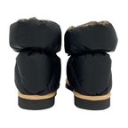 Louis Vuitton Pillow Line Monogram Boots Short Shoes Nylon Black Brown — view 4
