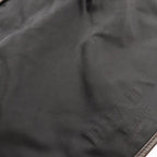 Prada Shoulder Bag Black Canvas Saffiano Leather — view 9