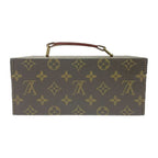 Louis Vuitton Monogram Boiteau Jewelry Case Brown Bag — view 5