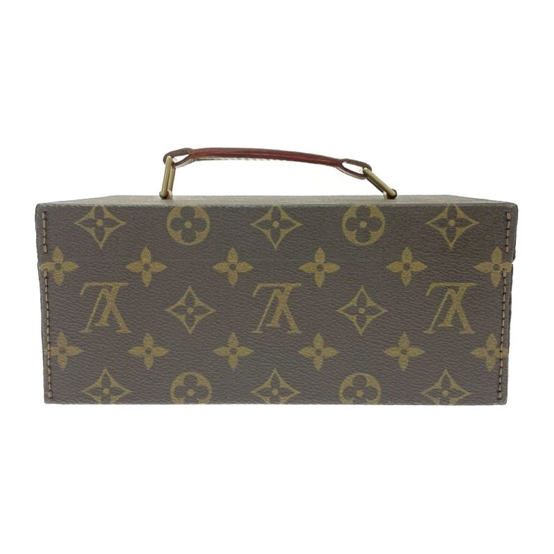 Louis Vuitton Monogram Boiteau Jewelry Case Brown Bag — view 5