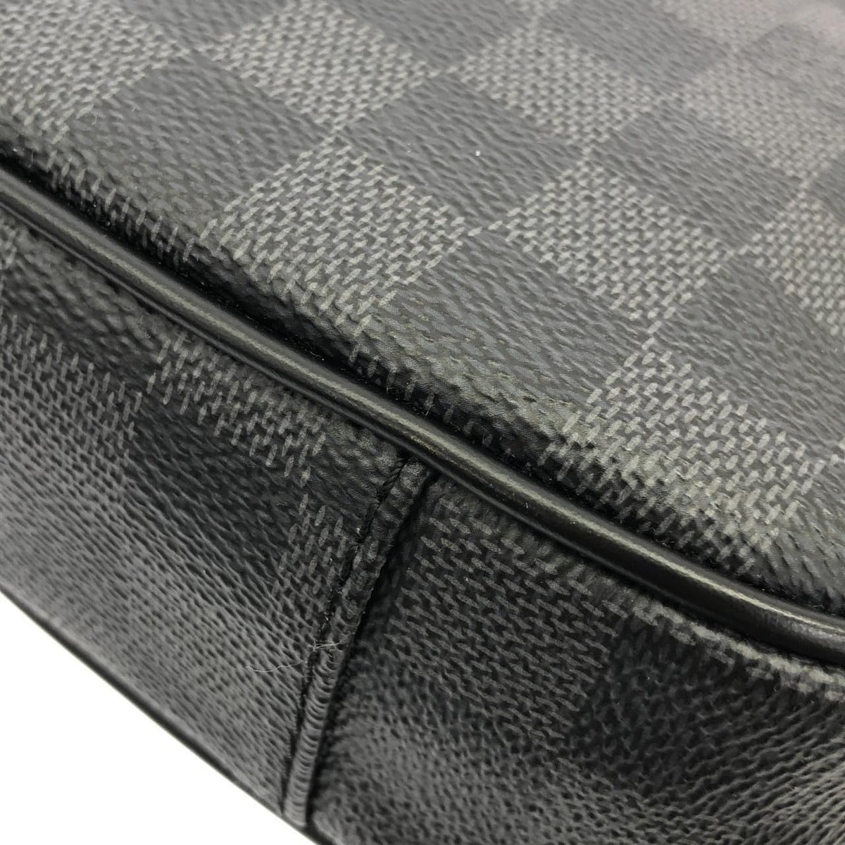 Louis Vuitton Damier Graphite Ambler Shoulder Bag — view 4