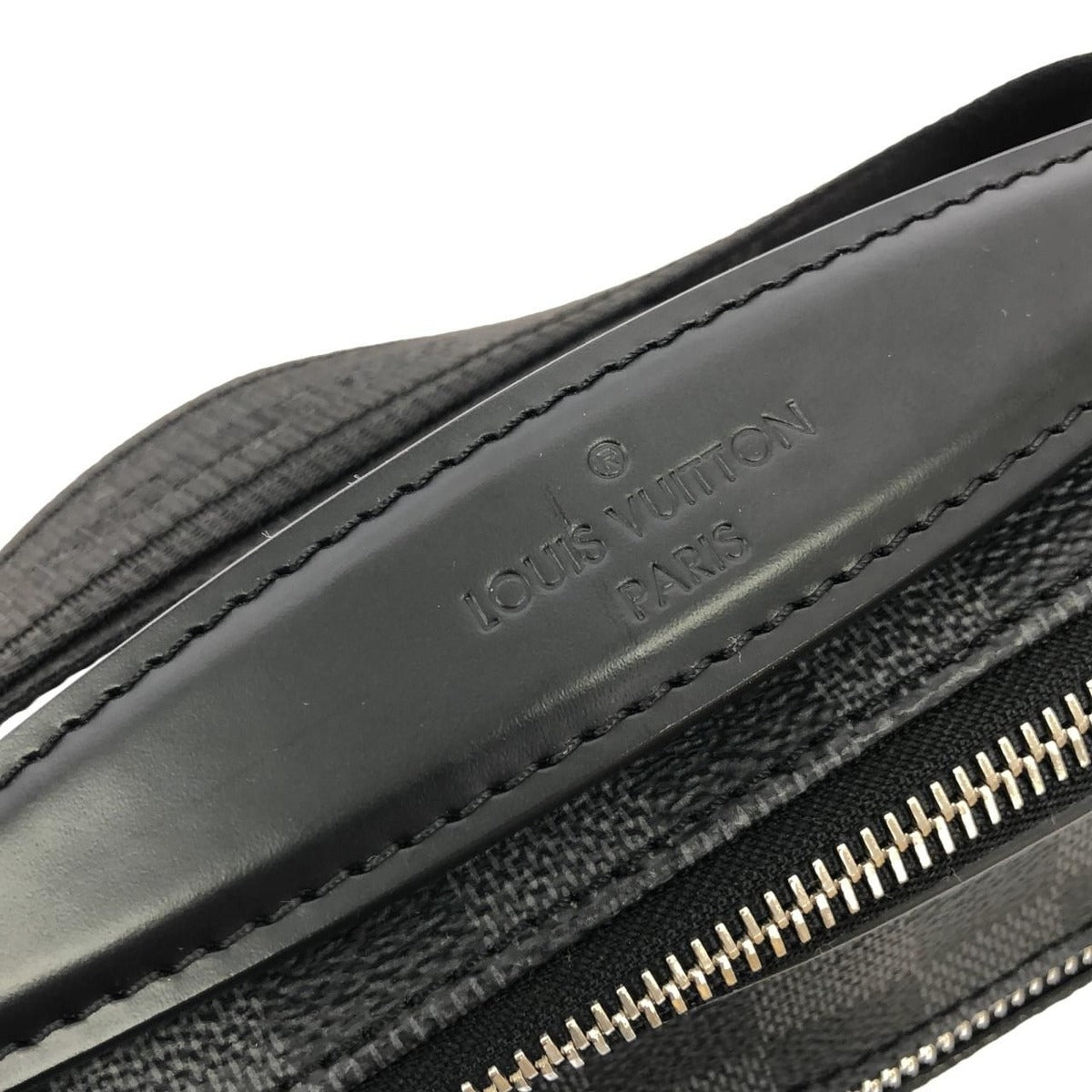 Louis Vuitton Damier Graphite Ambler Shoulder Bag — view 5