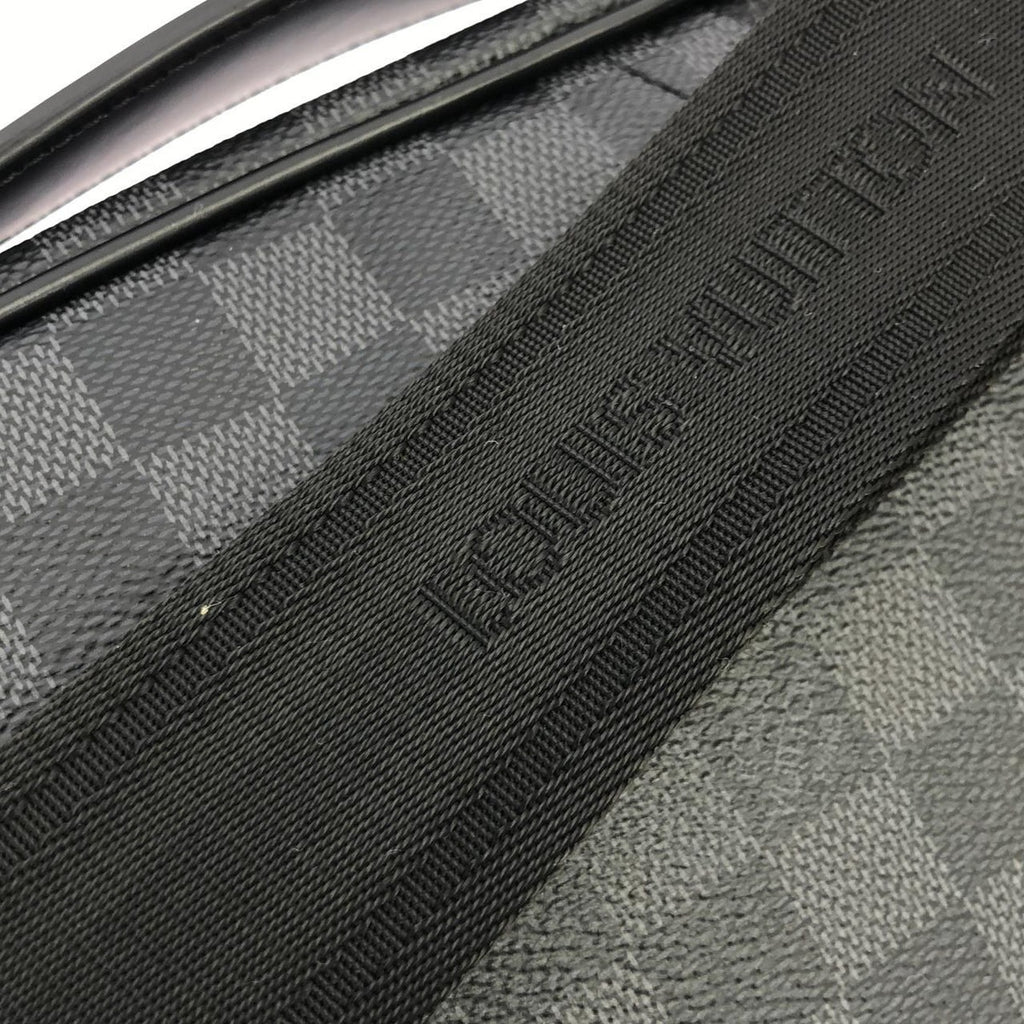 Louis Vuitton Damier Graphite Ambler Shoulder Bag — view 6