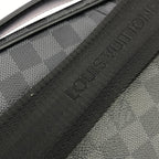 Louis Vuitton Damier Graphite Ambler Shoulder Bag — view 6