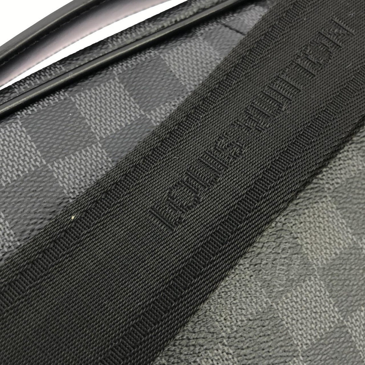 Louis Vuitton Damier Graphite Ambler Shoulder Bag — view 6