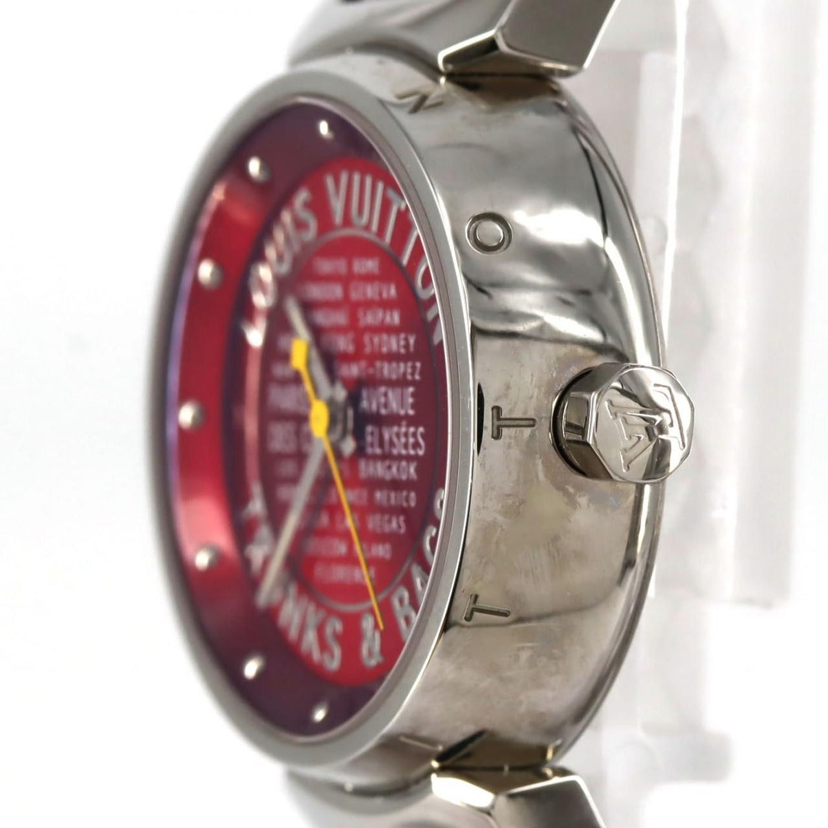 Louis Vuitton Tambour Q121 N SS Quartz — view 3