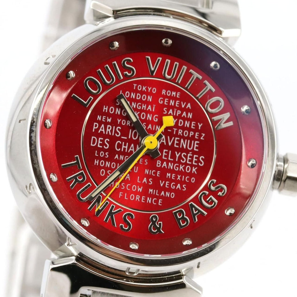 Louis Vuitton Tambour Q121 N SS Quartz — view 5