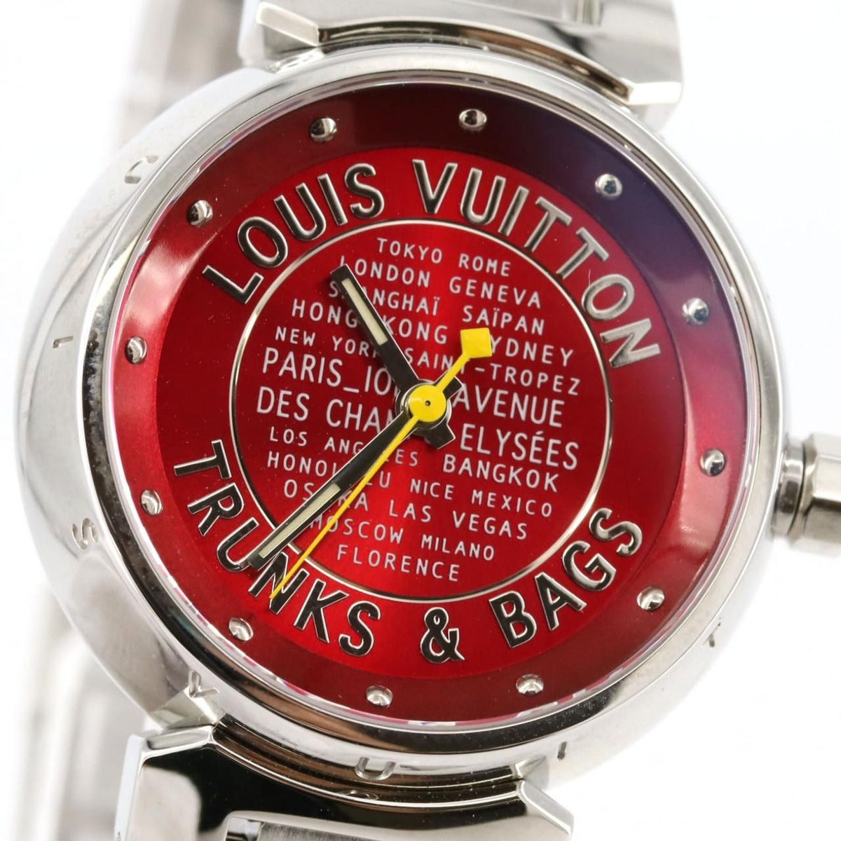 Louis Vuitton Tambour Q121 N SS Quartz — view 5