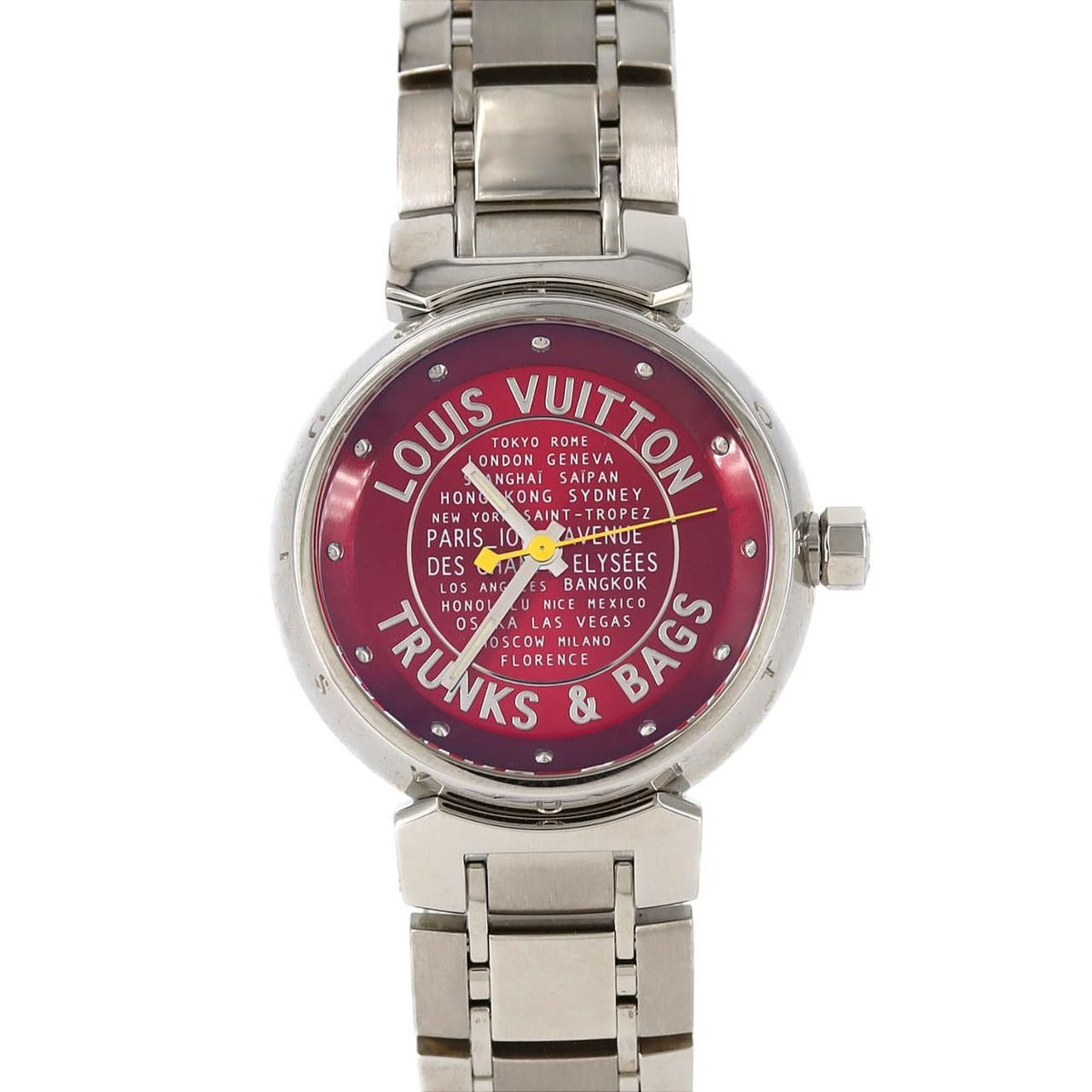 Louis Vuitton Tambour Q121 N SS Quartz