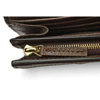 Gucci Wallet Bifold Ophidia Beige Ebony GG Supreme — view 6