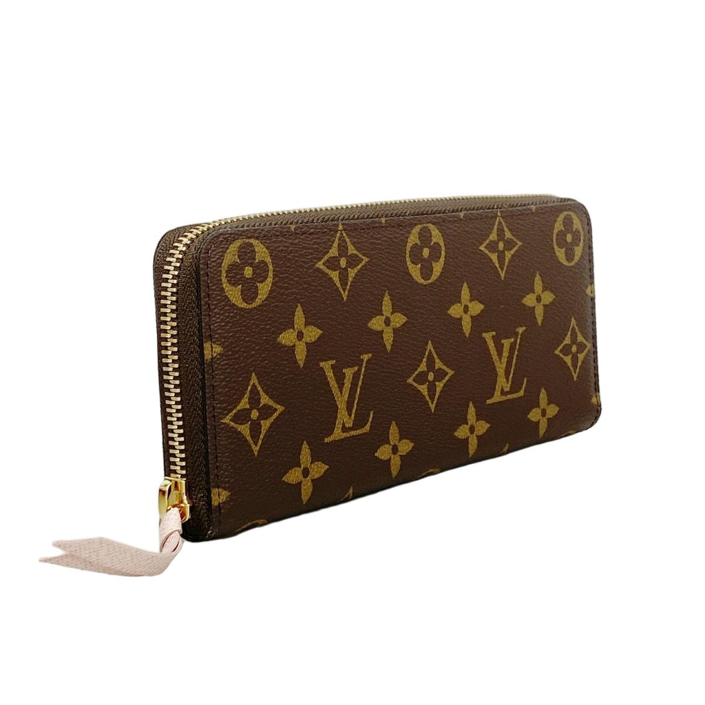 Louis Vuitton Wallet Monogram Portefeuille Clemence Rose Velours — view 2