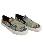 Celine Slip-ons Size 43 Tropical Pattern Gray Shoes Apparel — view 2