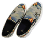 Celine Slip-ons Size 43 Tropical Pattern Gray Shoes Apparel — view 7