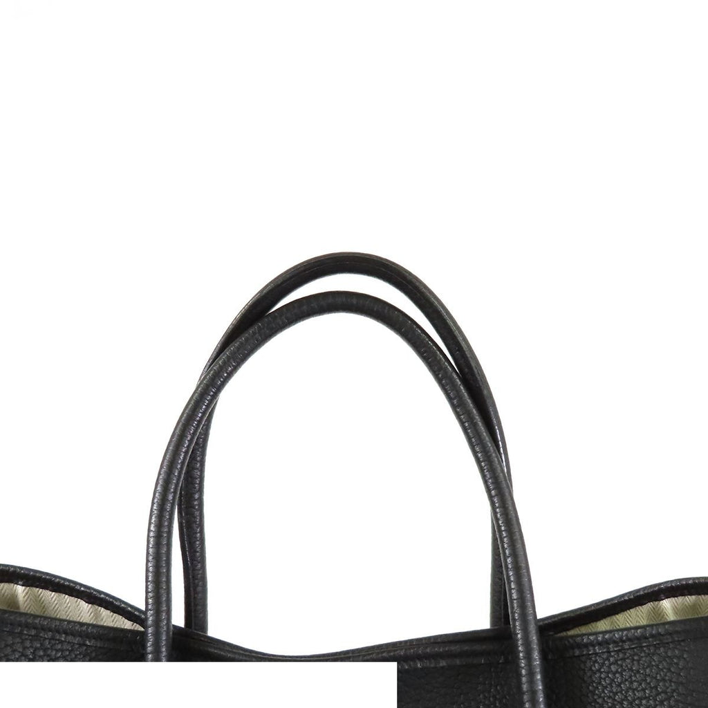 Hermes Garden Party PM Black Silver Negonda Tote Bag — view 4