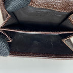 Gucci GG Canvas Compact Wallet W Hook Bifold Beige — view 8