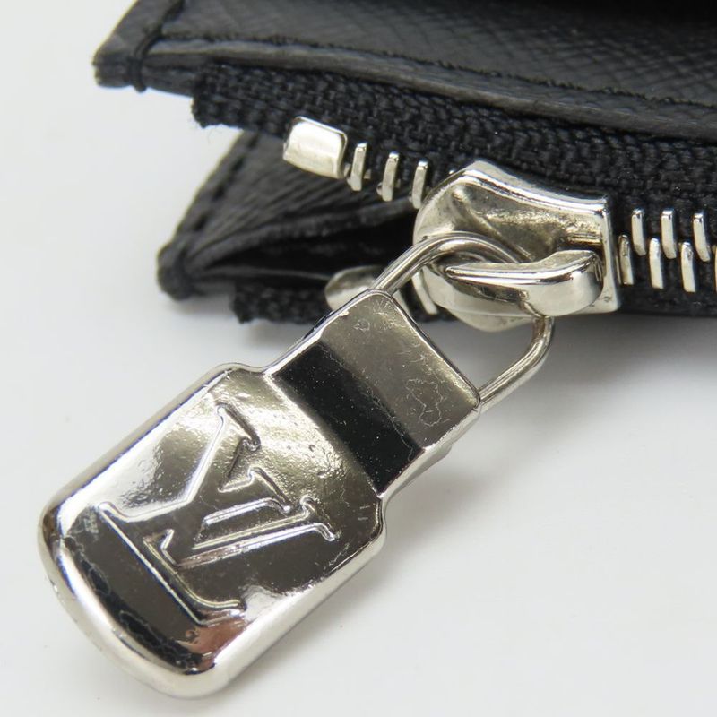 Louis Vuitton Card Case Coin Holder Damier Graphite Black Gray — view 7