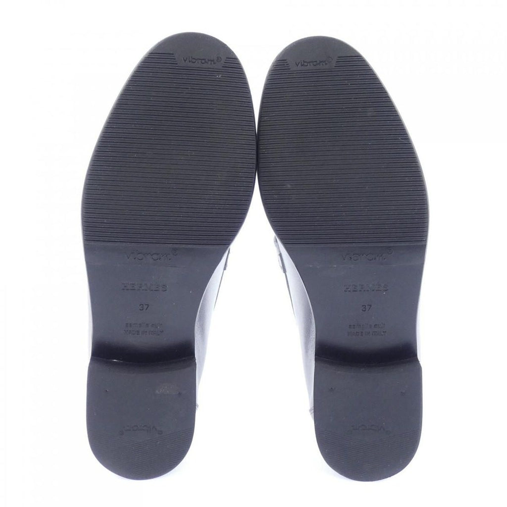 Hermes Shoes Loafers Silver — view 4