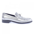 Hermes Shoes Loafers Silver