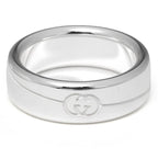 Gucci Ring Diagonal Silver — view 2