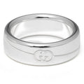 Gucci Ring Diagonal Silver