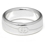 Gucci Ring Diagonal Silver