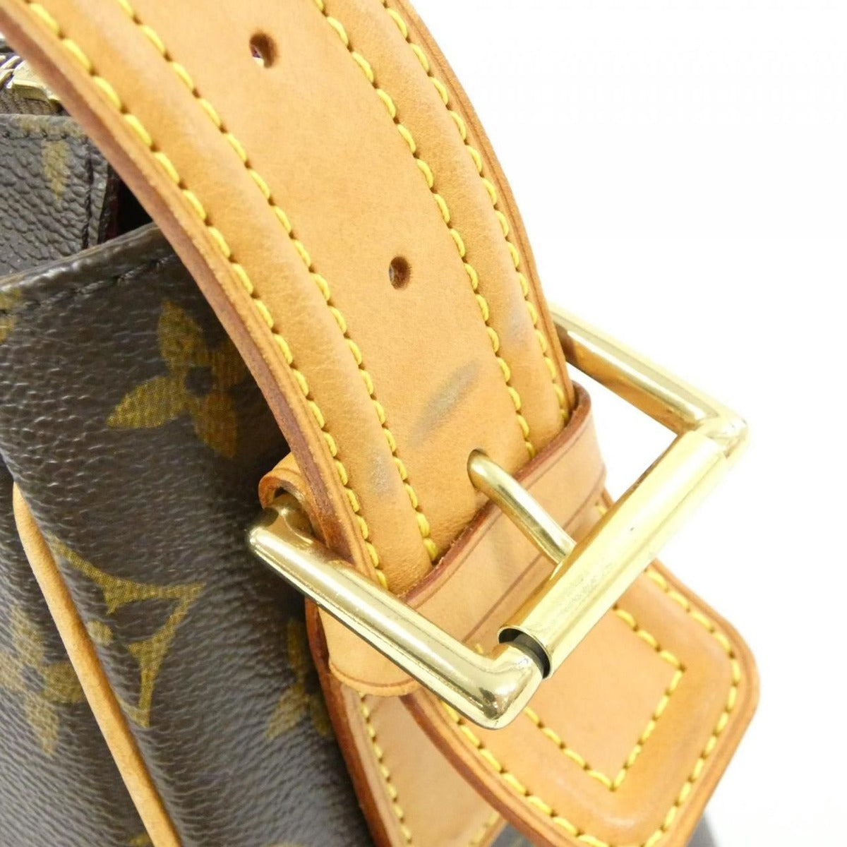 Louis Vuitton Monogram Viva-Cite GM Shoulder Bag — view 6