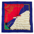 Hermes Scarf Silk Carre 90 Souvenirs de Paris Memories of Eiffel Tower