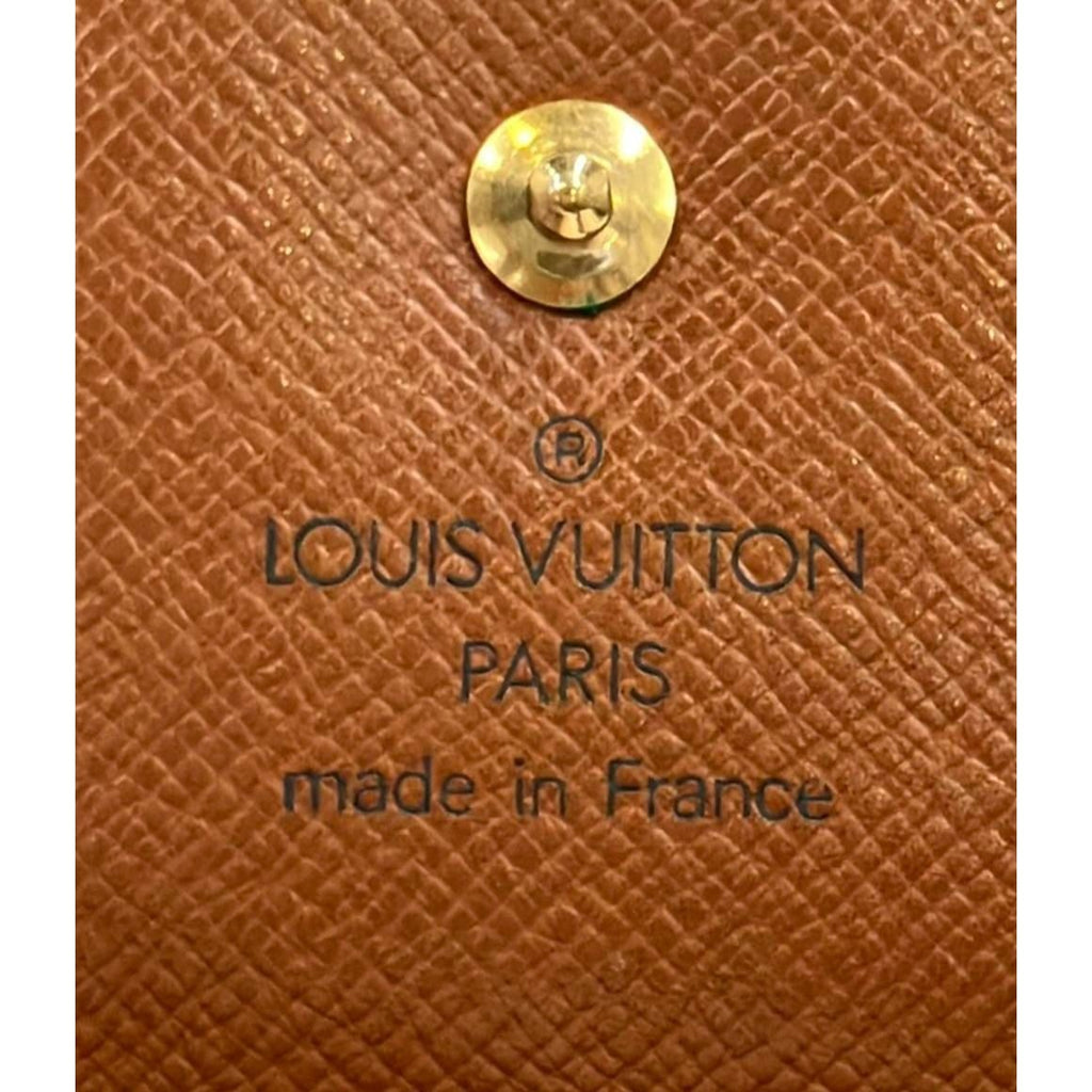 Louis Vuitton Hook Bifold Wallet Porte-Monnaie Billets Cult Cles Monogram — view 4