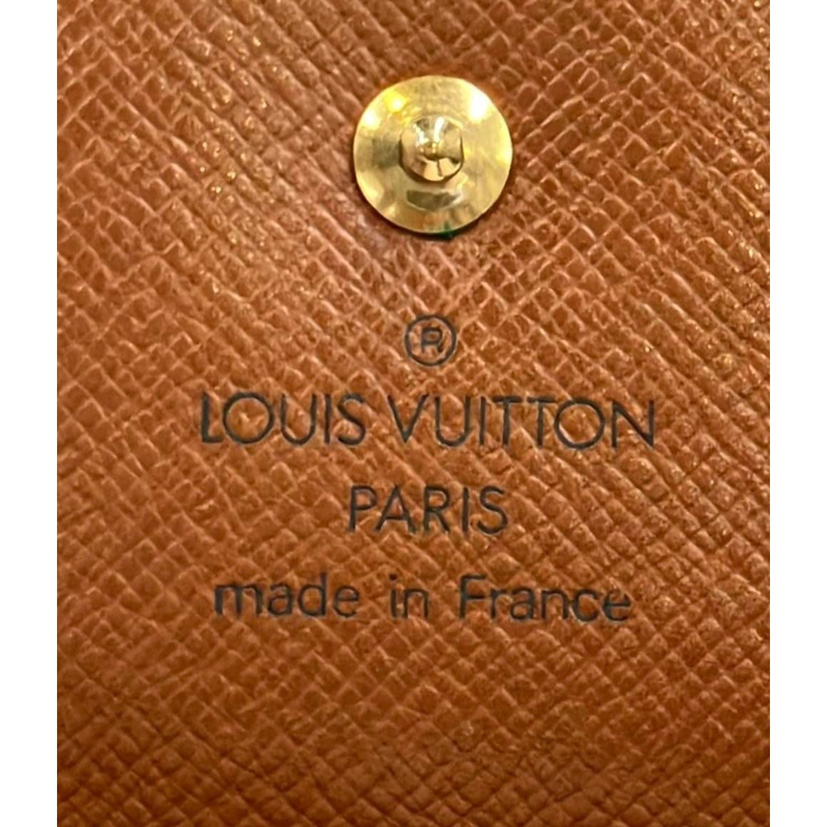 Louis Vuitton Hook Bifold Wallet Porte-Monnaie Billets Cult Cles Monogram — view 4