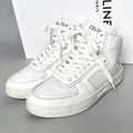 Celine Trainer High Top Sneakers 35 White
