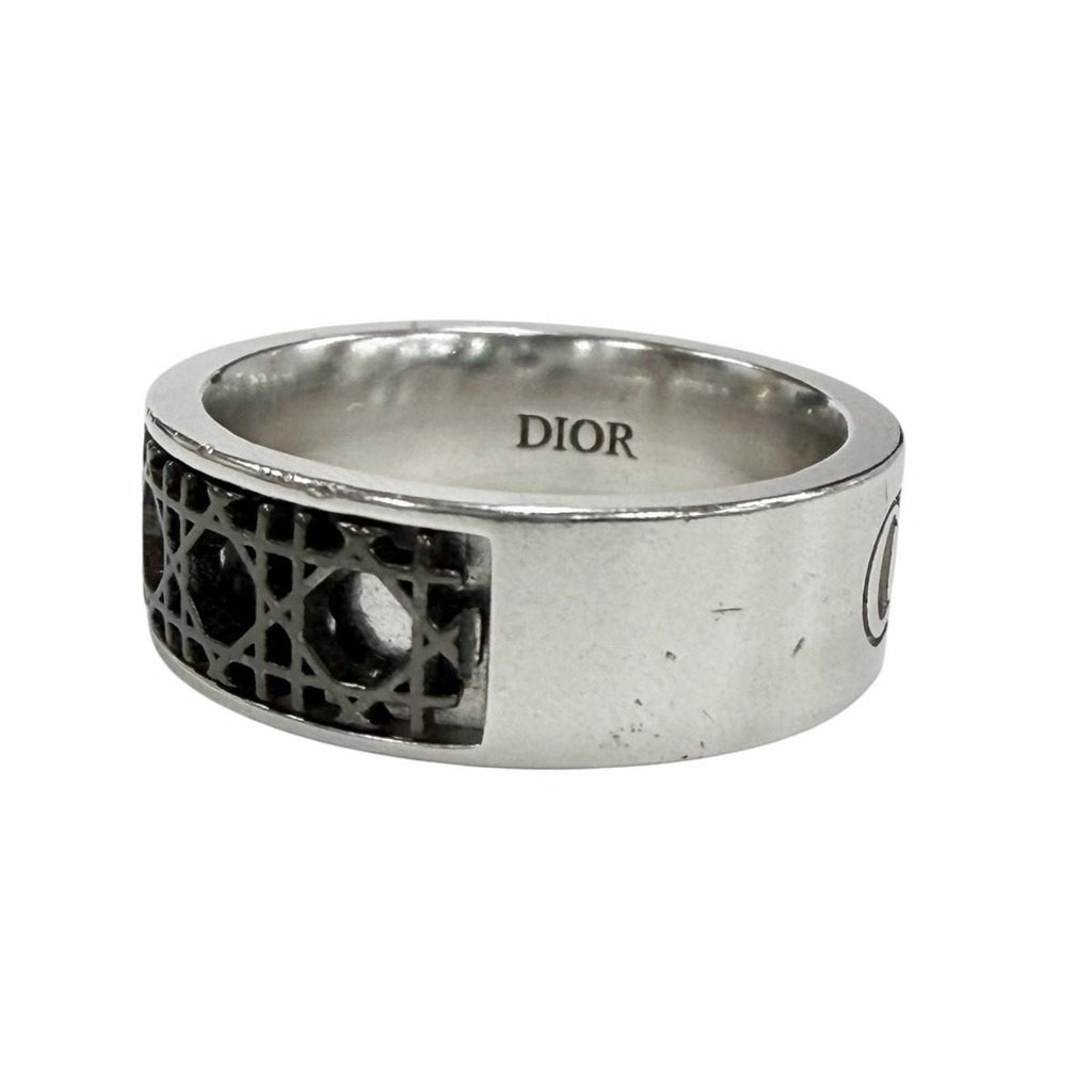 Dior Homme Cannage Bts Jimin Wears Ring Silver Black XS Box Weight Handbag — view 4