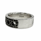 Dior Homme Cannage Bts Jimin Wears Ring Silver Black XS Box Weight Handbag — view 4