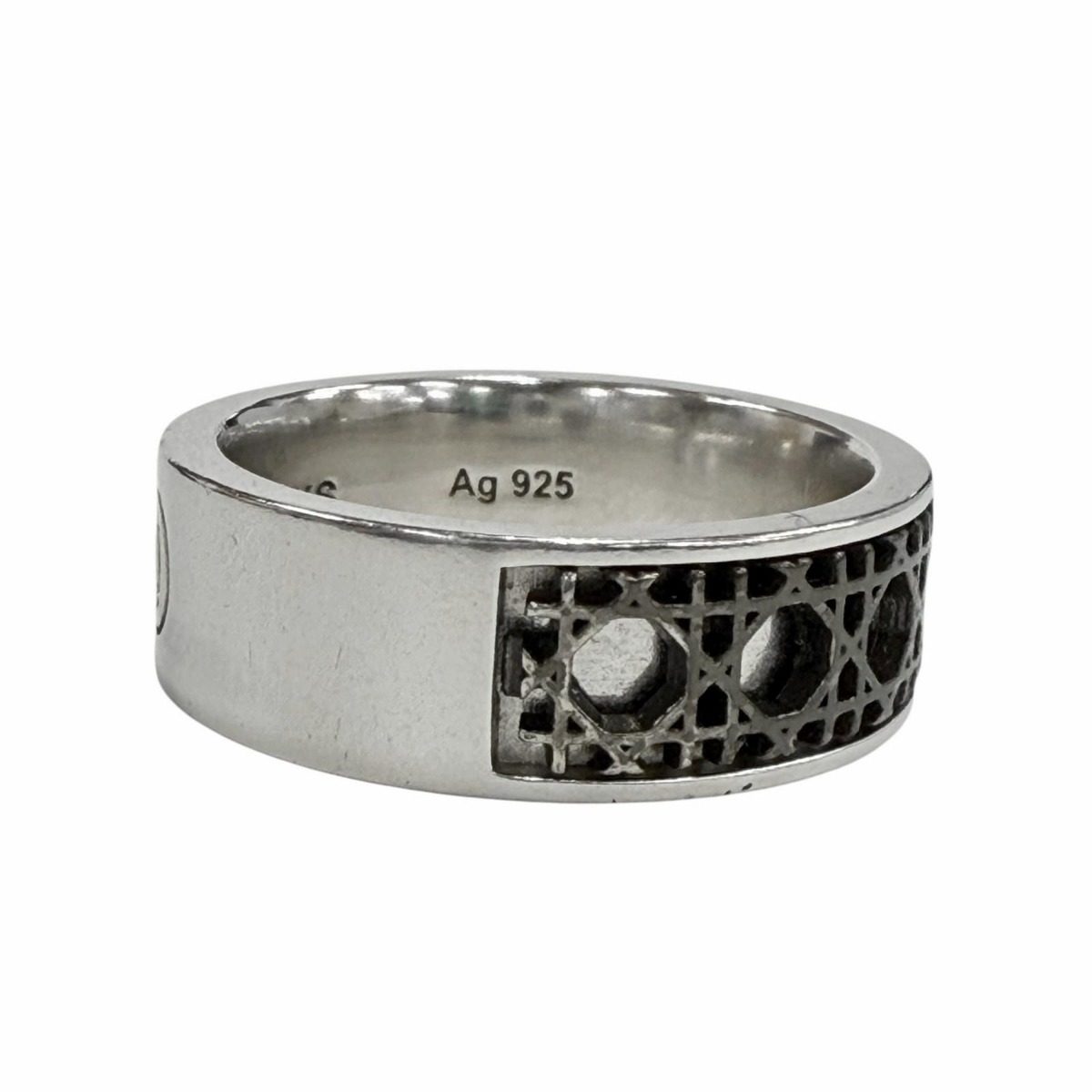 Dior Homme Cannage Bts Jimin Wears Ring Silver Black XS Box Weight Handbag — view 6