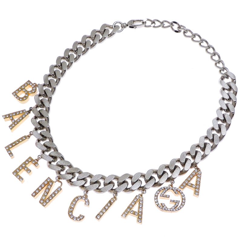 Gucci Pave Charm Silver-Tone Necklace — view 7