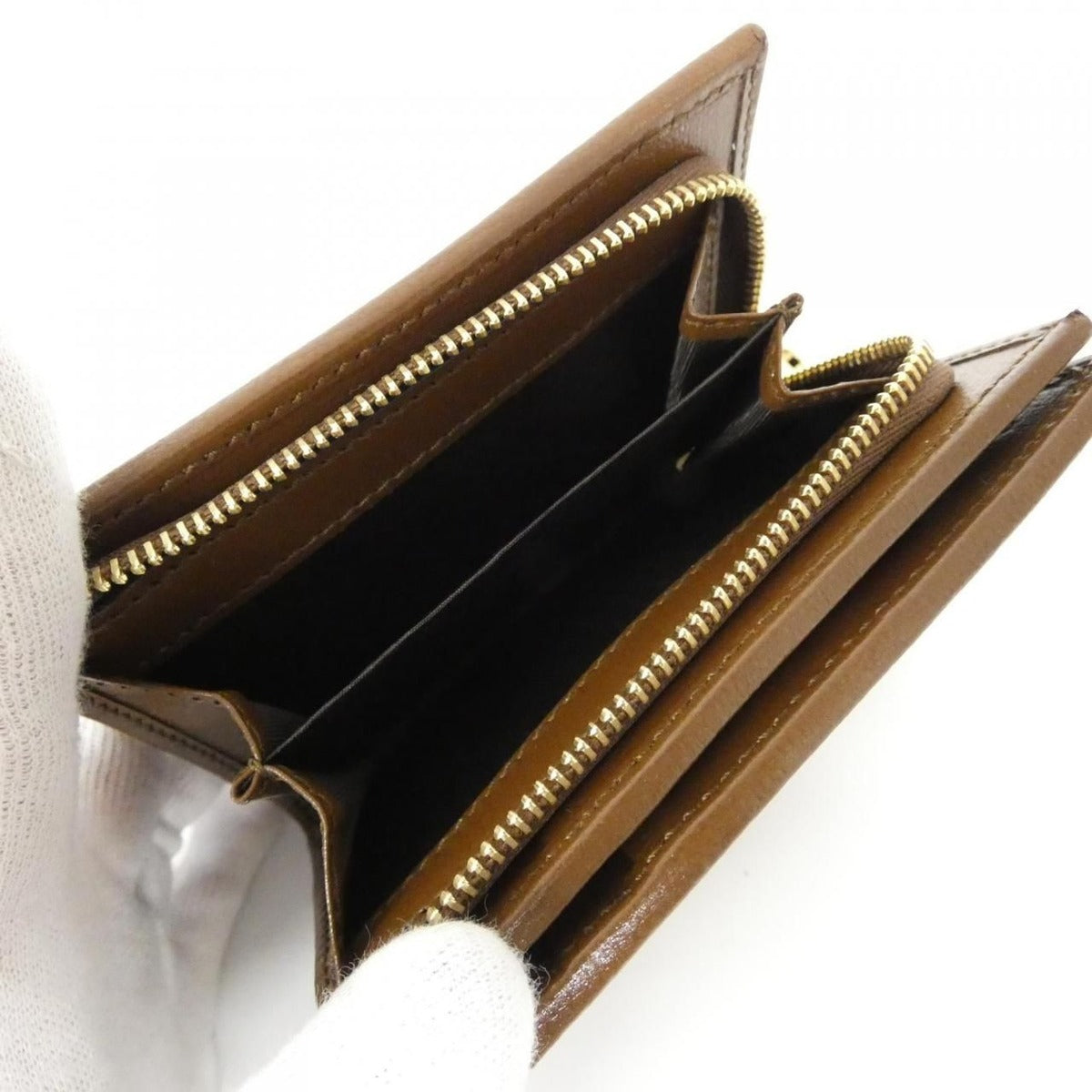 Gucci Horsebit Wallet Canvas Brown — view 5