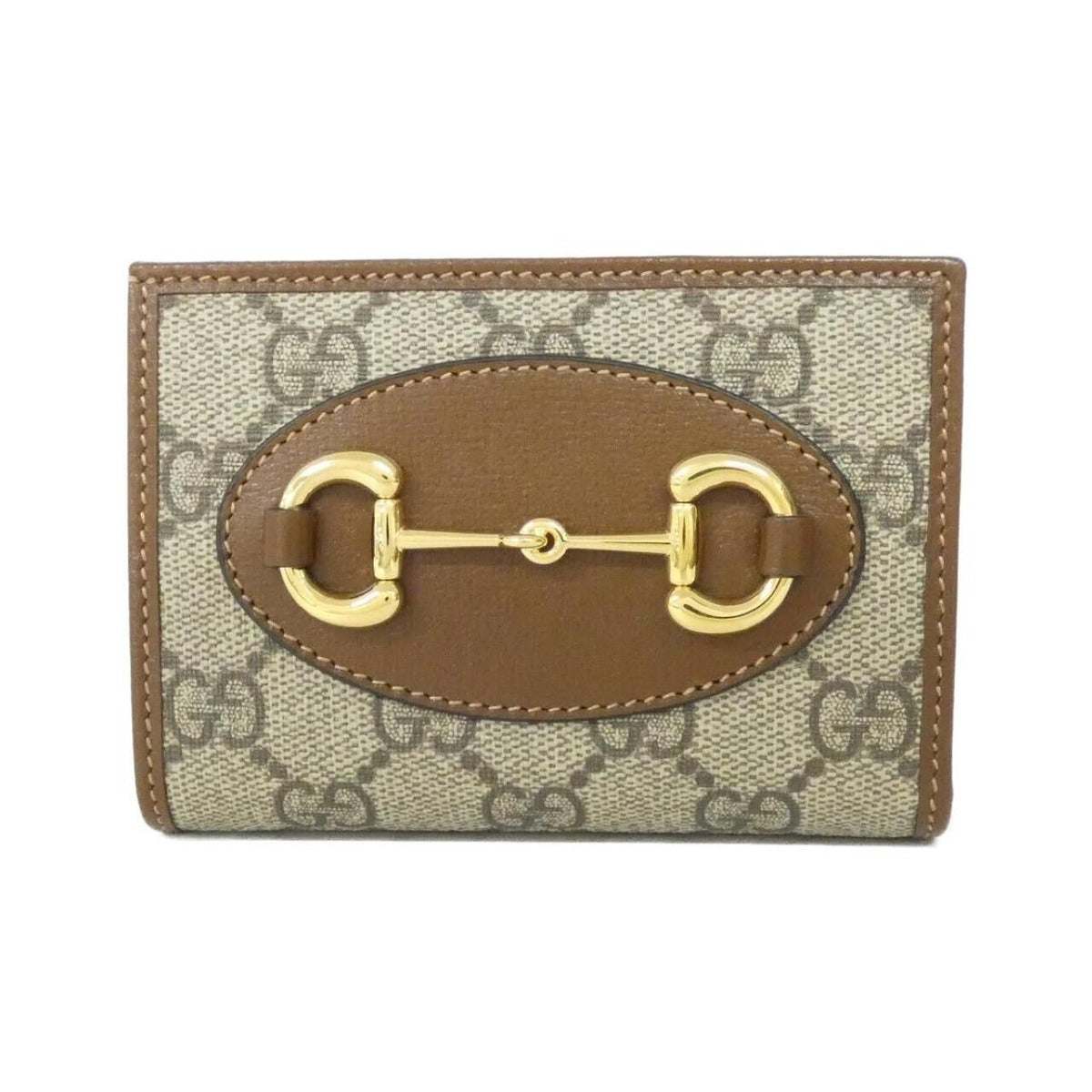 Gucci Horsebit Wallet Canvas Brown