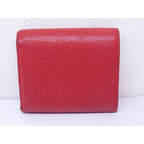 Louis Vuitton Portefeuille Double Leather Compact Wallet Red — view 2
