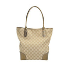 Gucci Handbag Canvas Tote Bag Beige — view 2