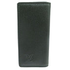 Louis Vuitton Taiga Multicles Green 4-ribbon Key Case 0026