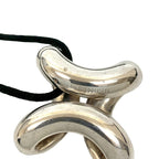 Hermes Lima GM Silver 925 Necklace Pendant Choker Accessory 261-2 — view 4
