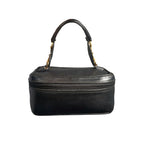 Gucci GG Horsebit Mini Bag Vanity Cosmetic Pouch Case Leather Black — view 2
