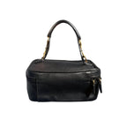 Gucci GG Horsebit Mini Bag Vanity Cosmetic Pouch Case Leather Black — view 3