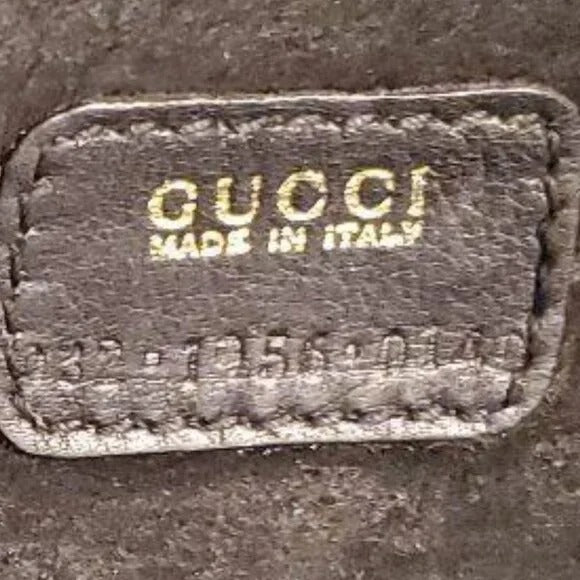 Gucci GG Horsebit Mini Bag Vanity Cosmetic Pouch Case Leather Black — view 8